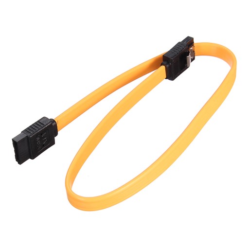 کابل SATA || (3Gbps) قفل دار (نارنجی | 40 سانت)