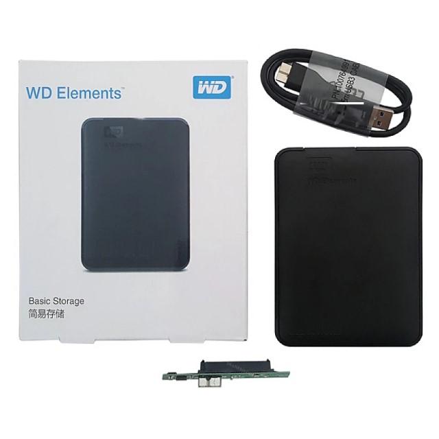 باکس هارد لپتاپی (2.5 اینچ) برند WD مدل Elements