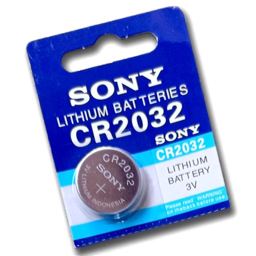 باتری سکه ای برند سونی (SONY) مدل CR2032 برای بایوس مادربورد و لپتاپ