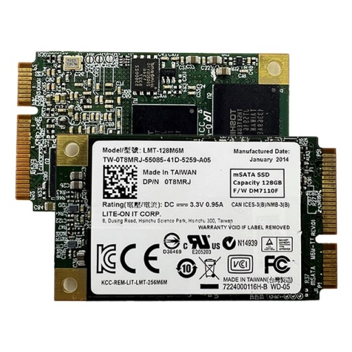 دیسک SSD ظرفیت 128گیگ رابط M-SATA برند لایت آن (LITE-ON) مدل LMT128M6